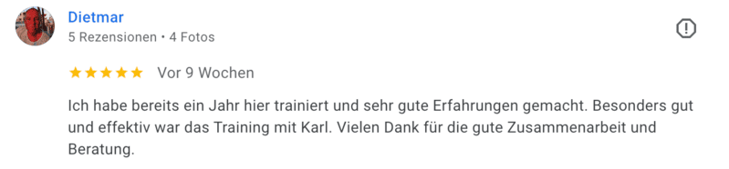 EMS Training Berlin Weißensee - Erfahrung